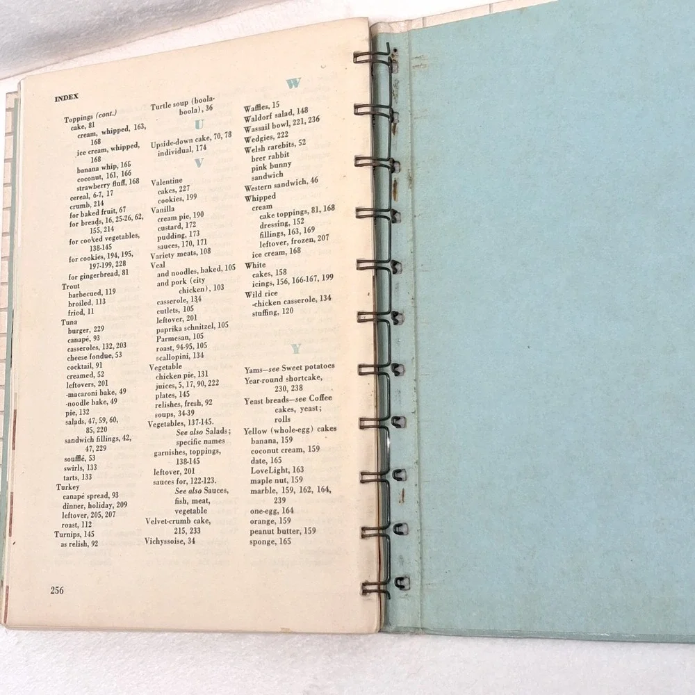 Vtg Betty Crocker's Good and Easy Cookbook 1954 1st Edition 3rd Printing Wire